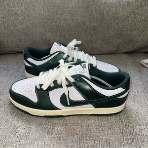Mens Nike Dunk Low Metallic Vintage Green Size 12